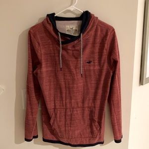 Orange Hollister hoodie
